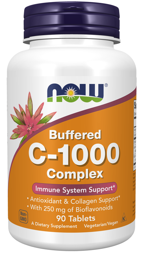 Now Foods Buffered C-1000 90 Tablets