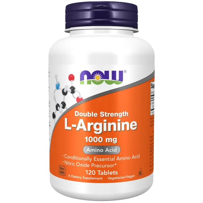Now Foods - L-Arginine Double Strength 1000mg 120s
