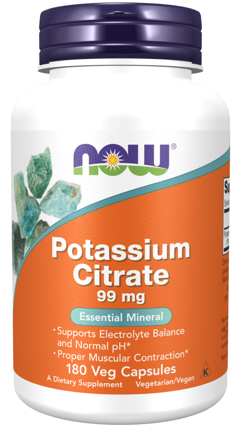 Now Foods - Potassium Citrate 99 mg Veg Capsules